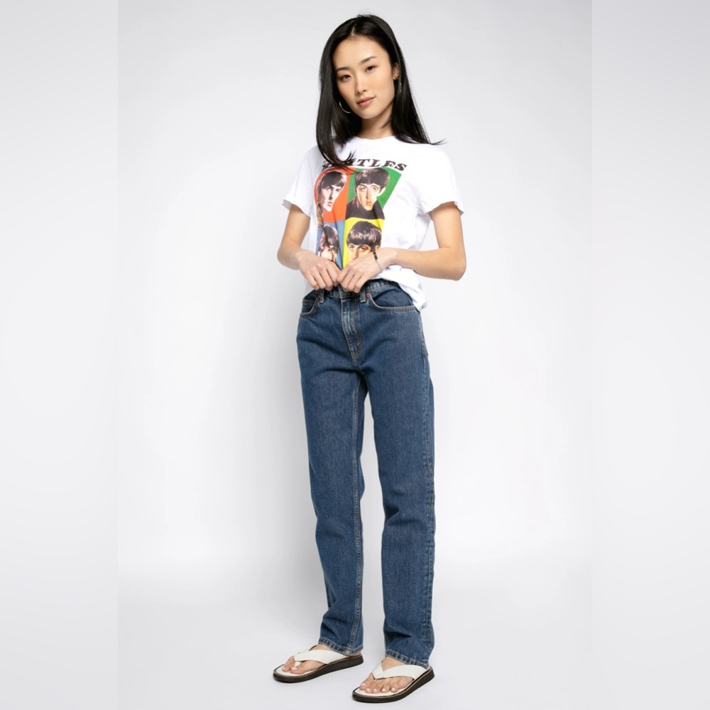 Re/Done 70s straight Blue Denim Jeans - excellent condition